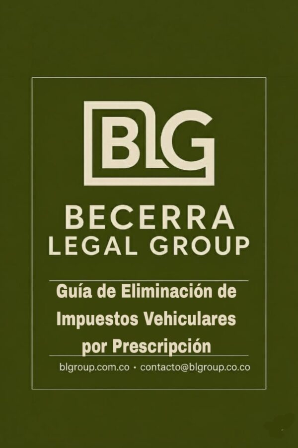 Guía de eliminación de impuesto vehicular por prescripción